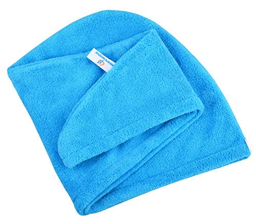HOPESHINE Hair Drying Towel Twist Microfiber Towels for Hair Turban Wrap Fast Drying Super Soft and Absorbent Great Gift for Women and Girls 3-Pack