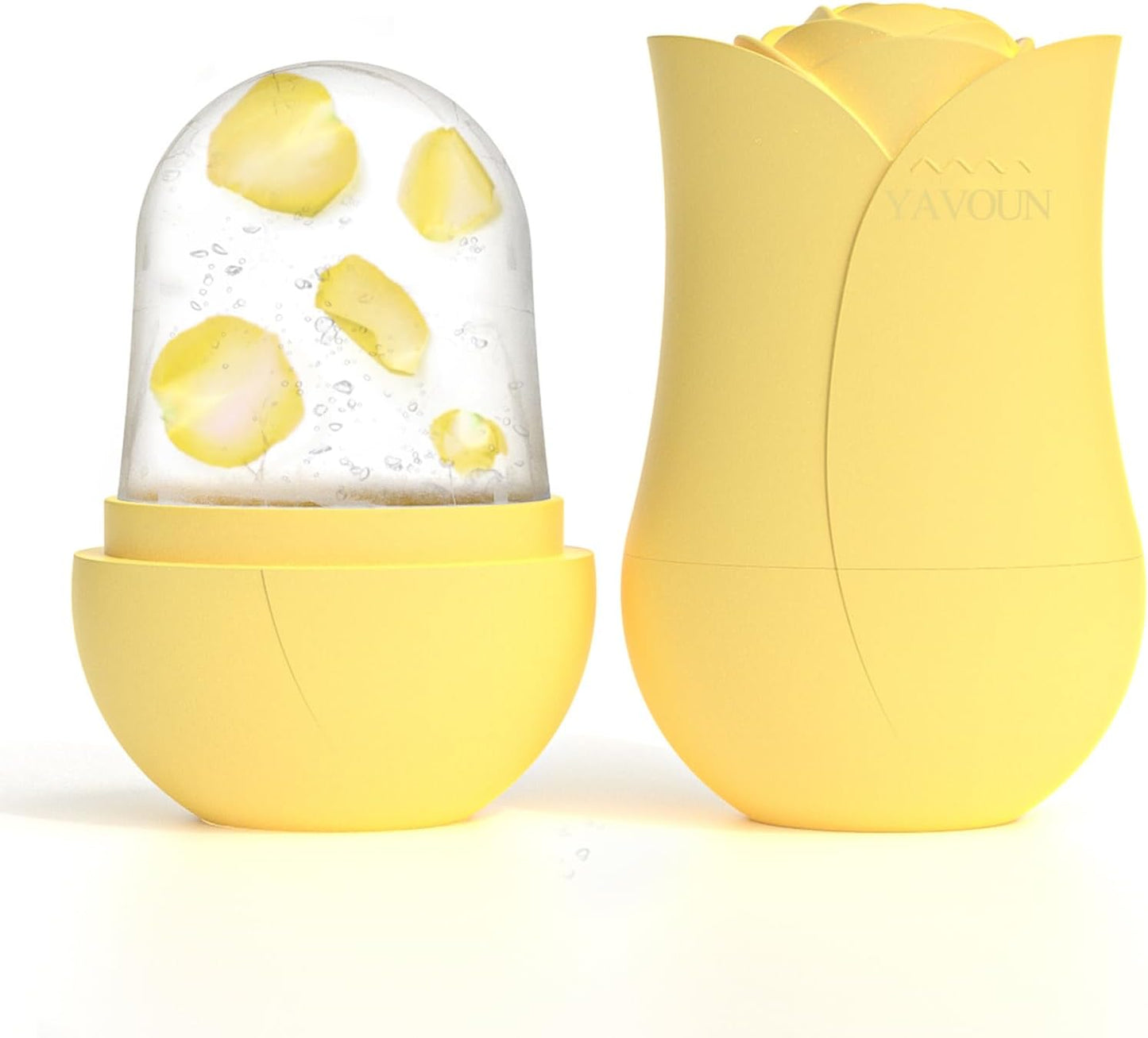 Silicone Ice Mold Facial Rollers, Care Tools Massager for Face, Eyes, Neck, Relieve Fine Lines and Wrinkles, Beauty Ice Roller Skin Care Tools Gifts for women Gift