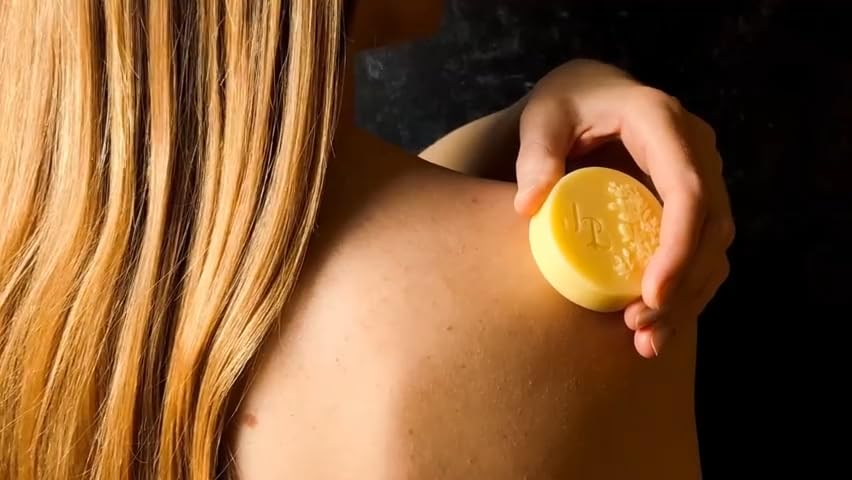 Just Bee Lotion Bar Naturally Gathered Beeswax Sweet Orange Mint