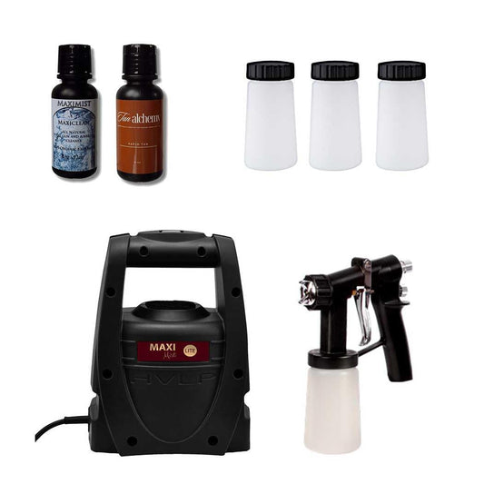 MaxiMist Spray Tan Machine, HVLP Airbrush Tanning, Sunless Spray Tan Machine for Home, Maximist Elite Lite (No Tent)