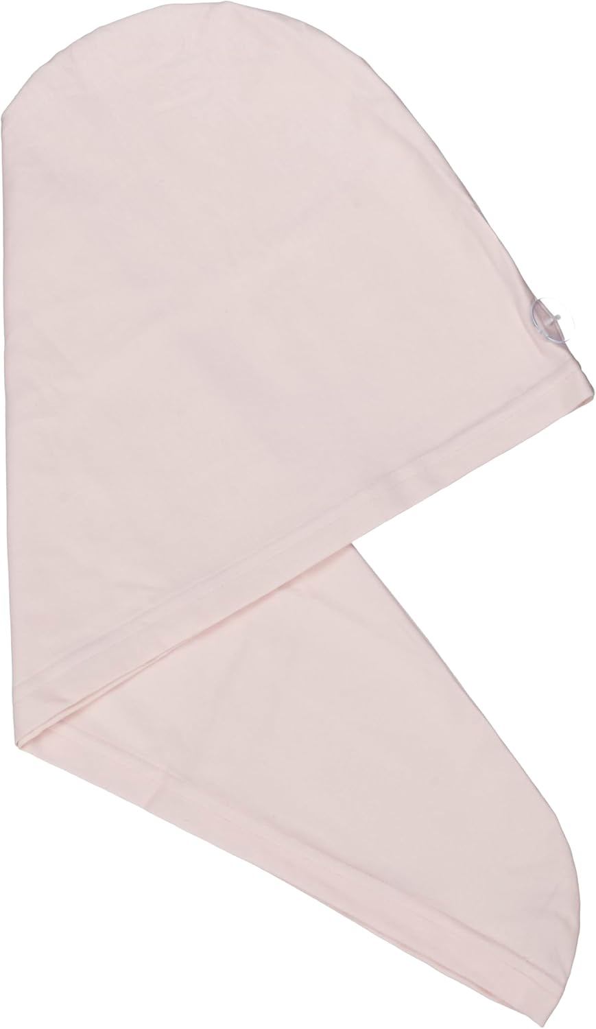 Tee Shirt Drying Wrap, Frizz Free, Soft & Lightweight&Flexible, Hair Drying Turban, Gentle Drying Towel Wrap with Button, for Long Hair (Pink)