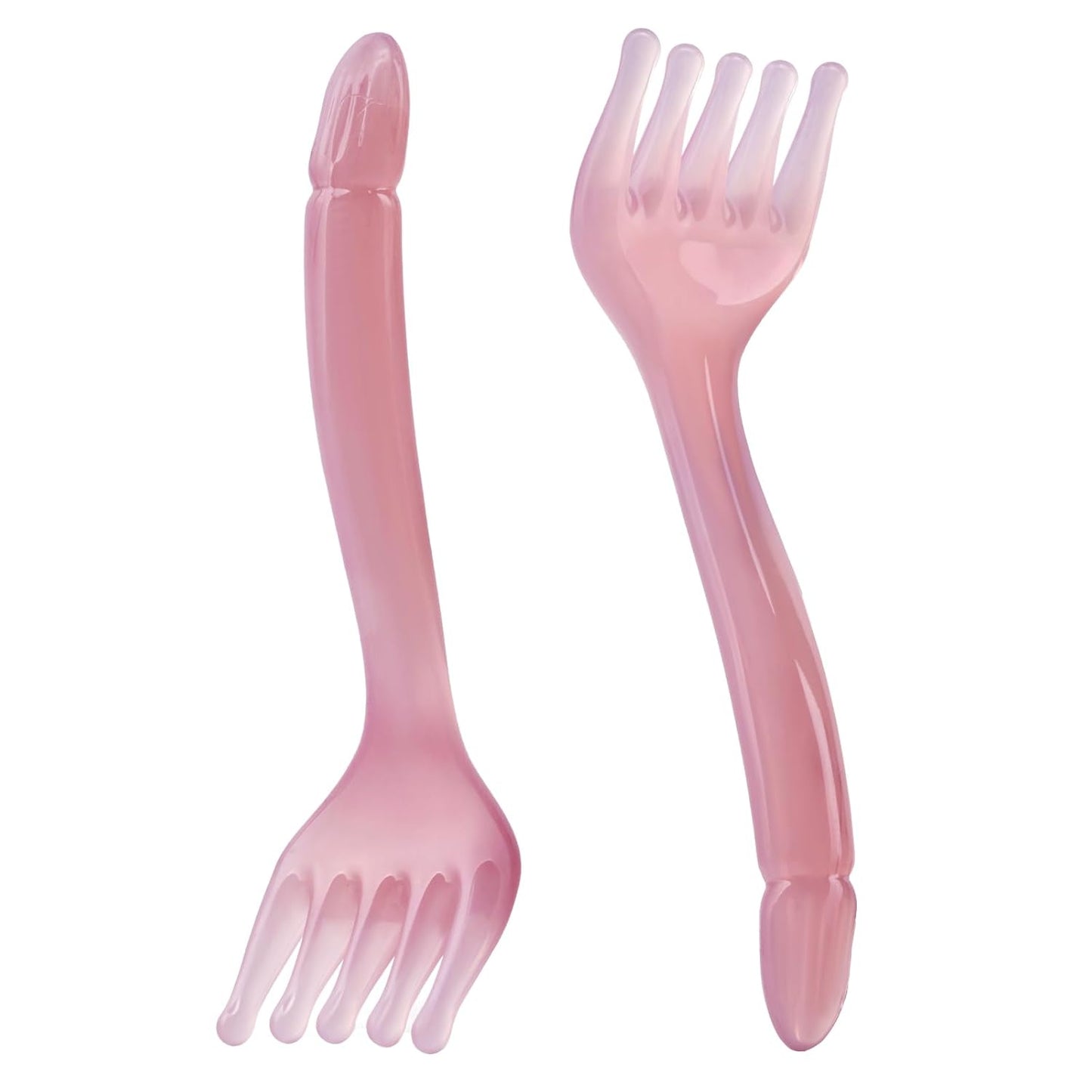 MoyRetty 2 Pack Manual Scalp Massagers, Perfect Scalp Massage Comb for Men & Women Home or Travel Use, Head Spa Gua Sha Tools for Relaxing(Pink)