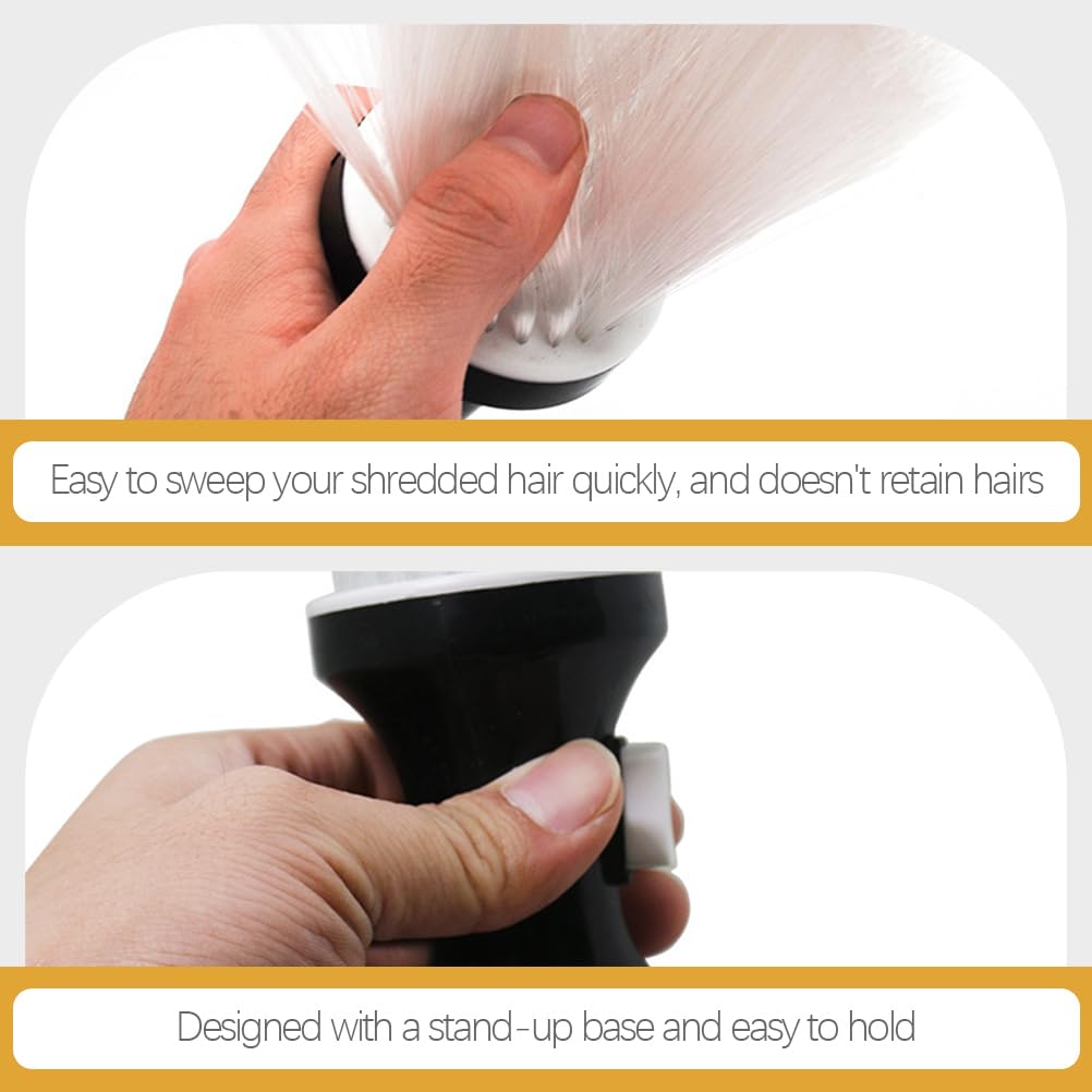 2pcs Barber Neck Hair Duster Brush, Body Powder Brush Barber Accessories Hair Cutting Accessories Mini Duster Brush neck duster brush for hair cutting for Barber Powder Fiber Hair Supplies