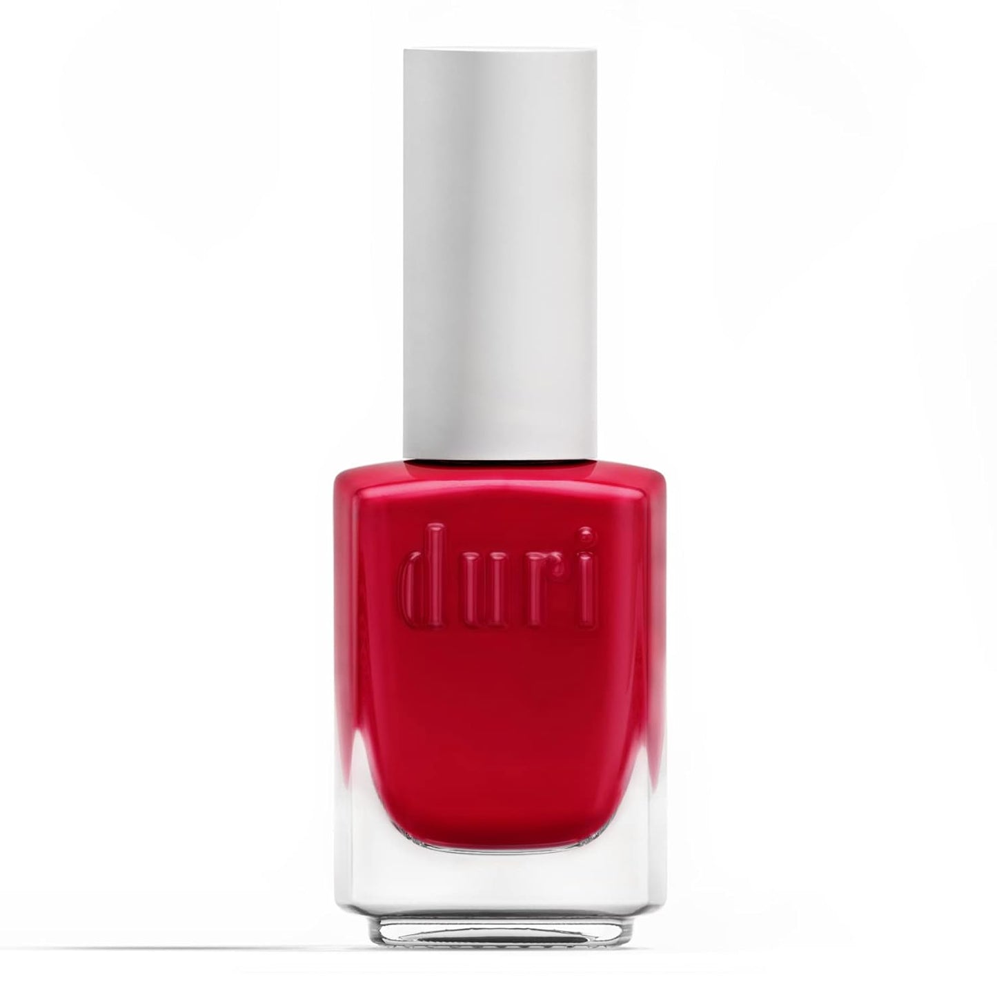 duri Nail Polish, 692 Ruby Macaroon, Classic Red Lacquer, Glossy Finish, Full Coverage, Quick Drying, 0.45 Fl Oz