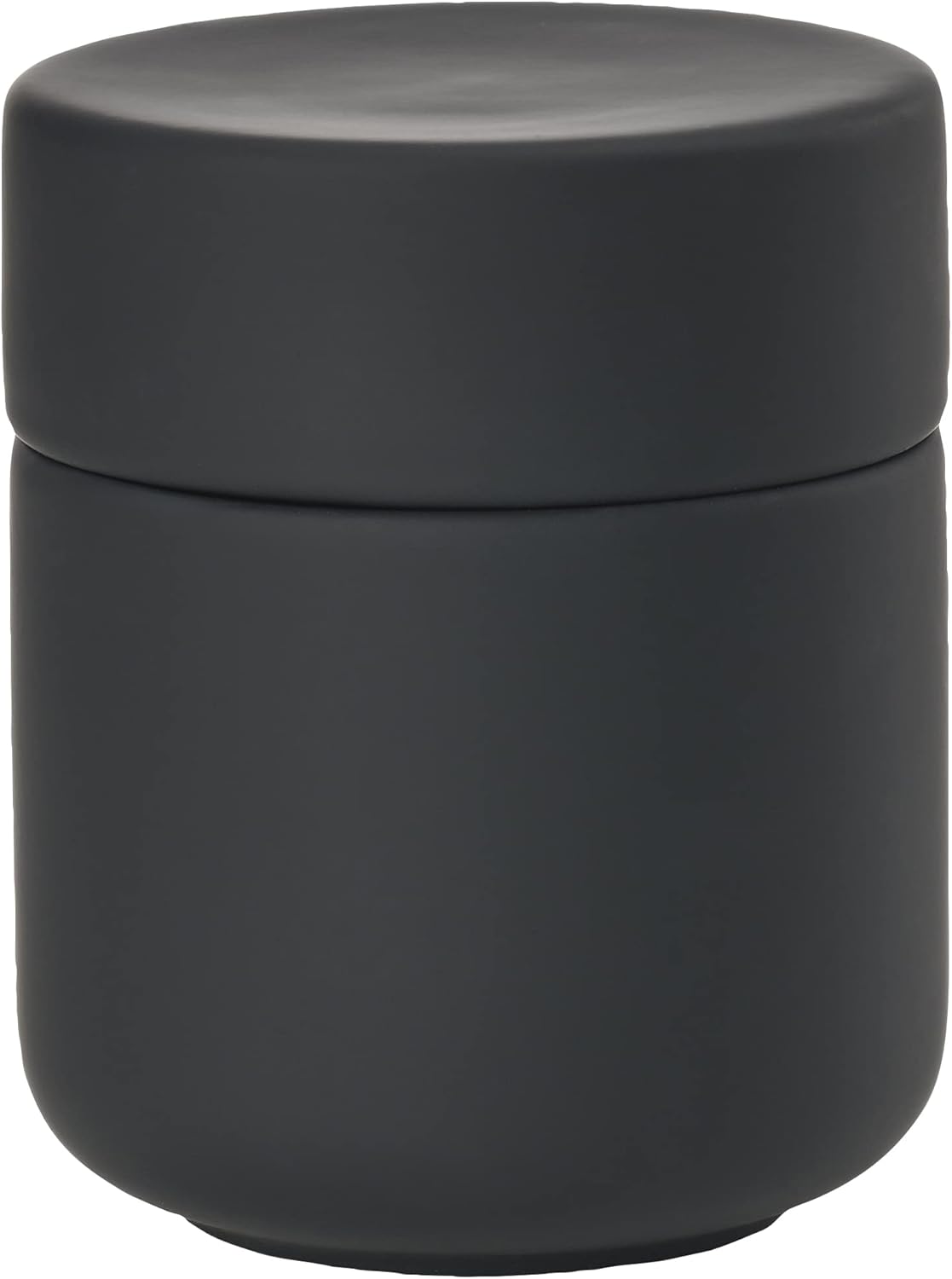 Zone Denmark Ume Taupe Cosmetic Jar - Elegant and Functional Storage Solution for Your Beauty Essentials, Infusing Scandinavian Design into Your Vanity Space (Black)