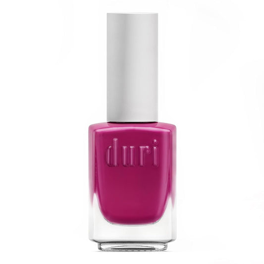duri Nail Polish, 735 Leo, Pink Shimmer, Glossy Finish, Semi-Sheer Coverage, Quick Drying, Lasting, 0.45 Fl Oz