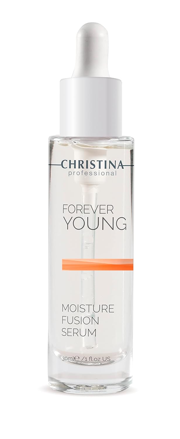 Christina Forever Young Moisture Fusion Peptide Serum for Face with Hyaluronic Acid | Accelerated Collagen Production Face Serum | Skin Regeneration | Post-Peeling Rehab | For All Skin Types 30ml