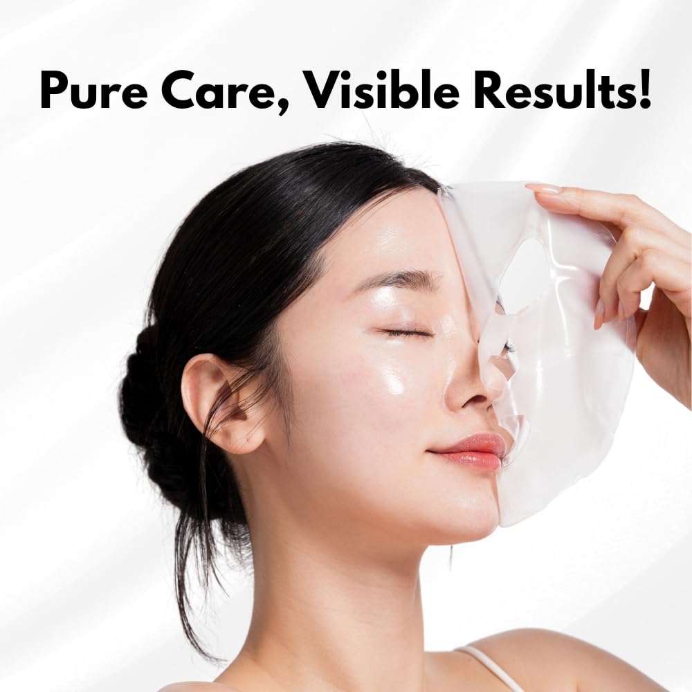 Korean Collagen Face Mask Overnight 2+2 EA Luxury Skin Care (AntiWrinkle, Vegan Mucin) (Sampler 4)