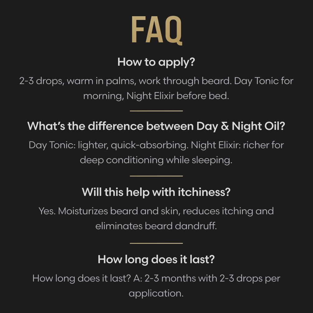 The Beard Struggle Tonic + Elixir Beard Oil Bundle - Gold Collection - Grooming Beard Oil - Softens, Moisturizers, and Strengthens Beard Growth - Pack of 2, Valhalla's Gates