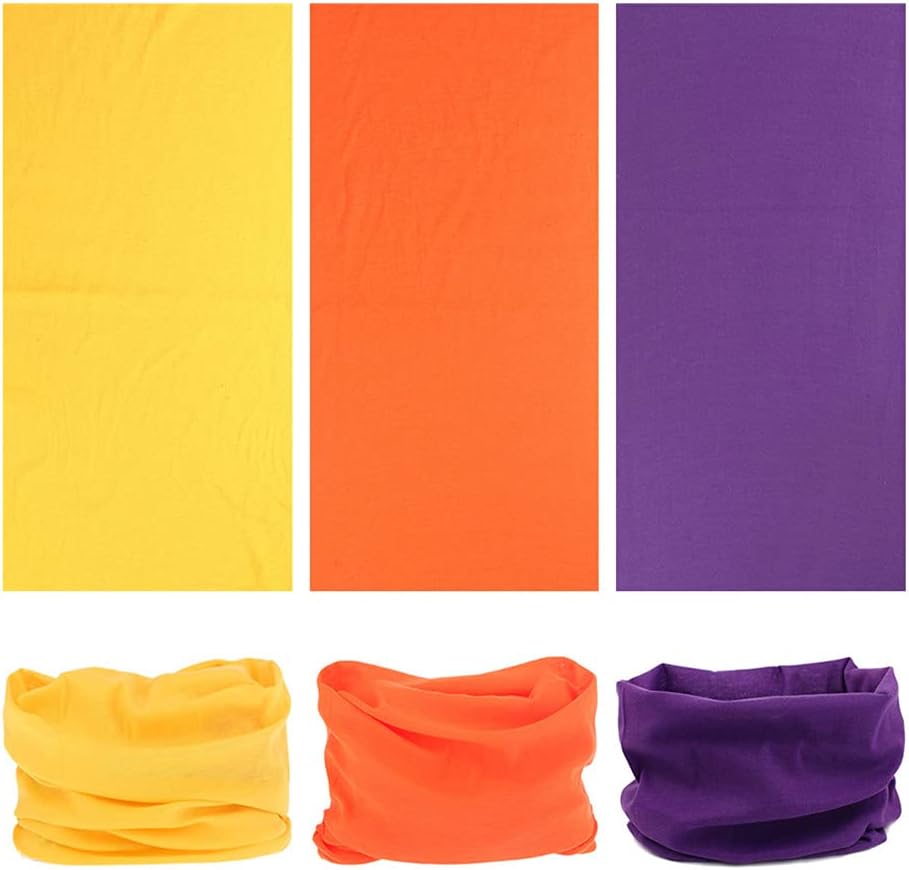 Headband Neck Gaiter Head Wrap Headwear Face Mask Magic Scarf Bandana for Men and Women