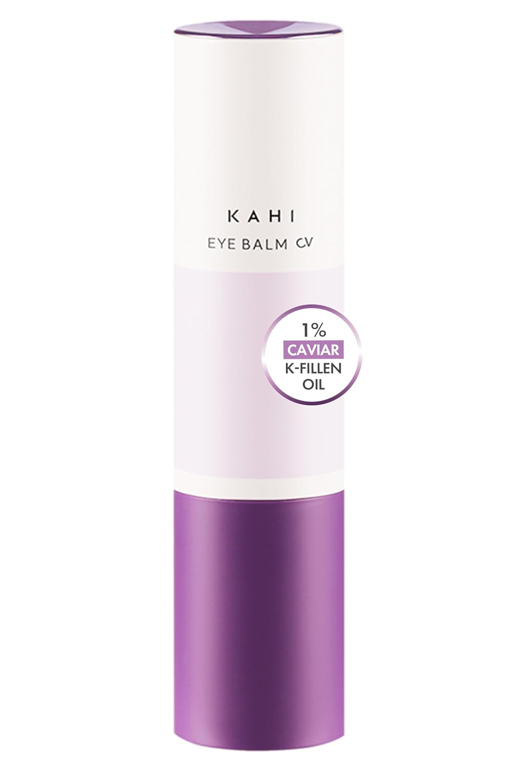 KAHI Eye Balm CV - Age-Defying, Hydrating, 3D Lifting Under Eye Moisturizer Stick with Beluga Caviar Oil - Corrector for Dark Circles – Luxury Korean Skincare (9g, 0.31 oz)
