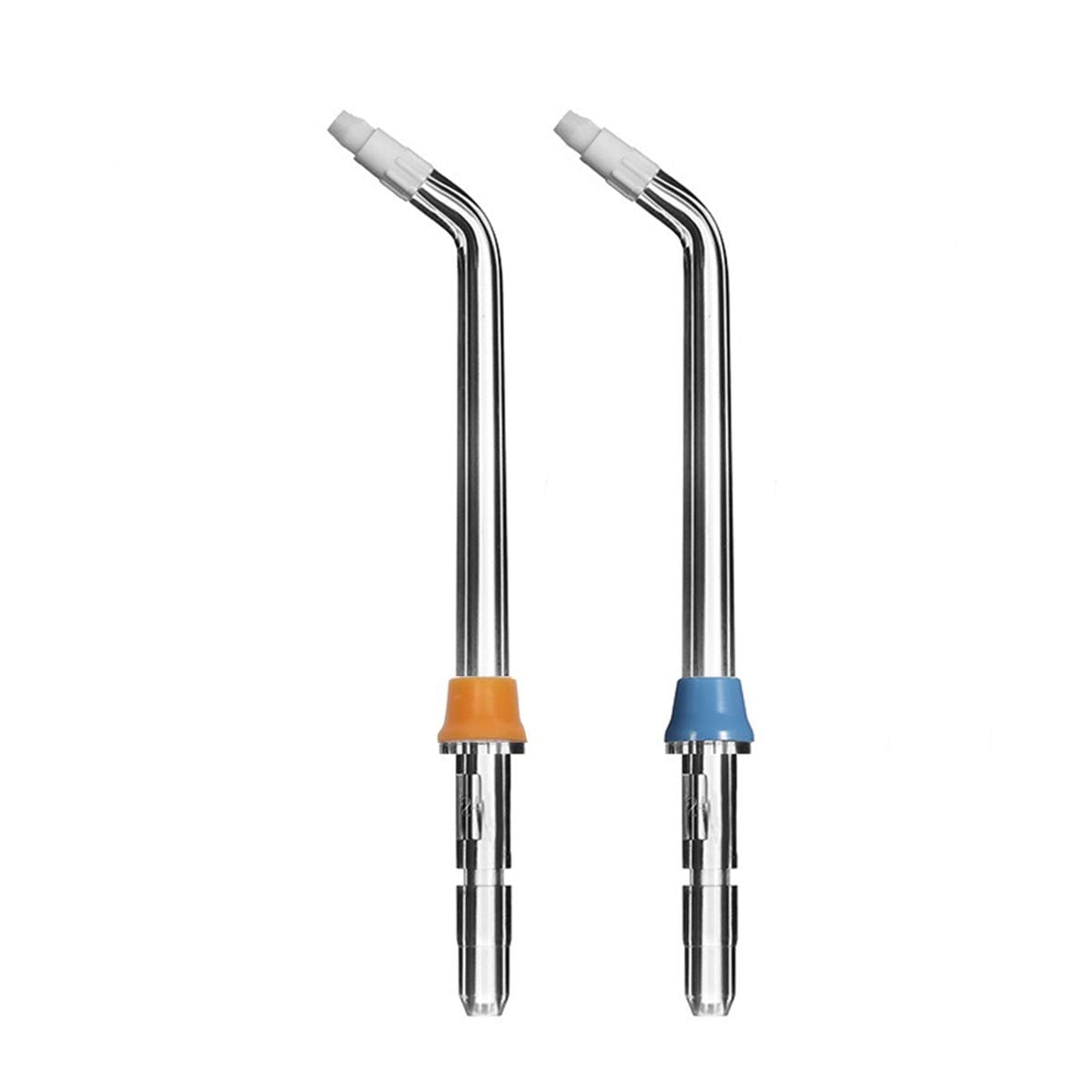 Flosser Replacement Tips Compatible with Waterpik Water Flosser, Reach Flosser Refill Heads Replacement Heads, Compatible with Waterpik Oral Irrigator & Dental Flosser (Orthodontic Tips)