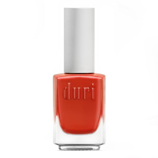 duri Nail Polish, 682 Goji Berries Éclair, Vibrant Orange Color, Full Coverage, Glossy Finish, 0.45 Fl Oz