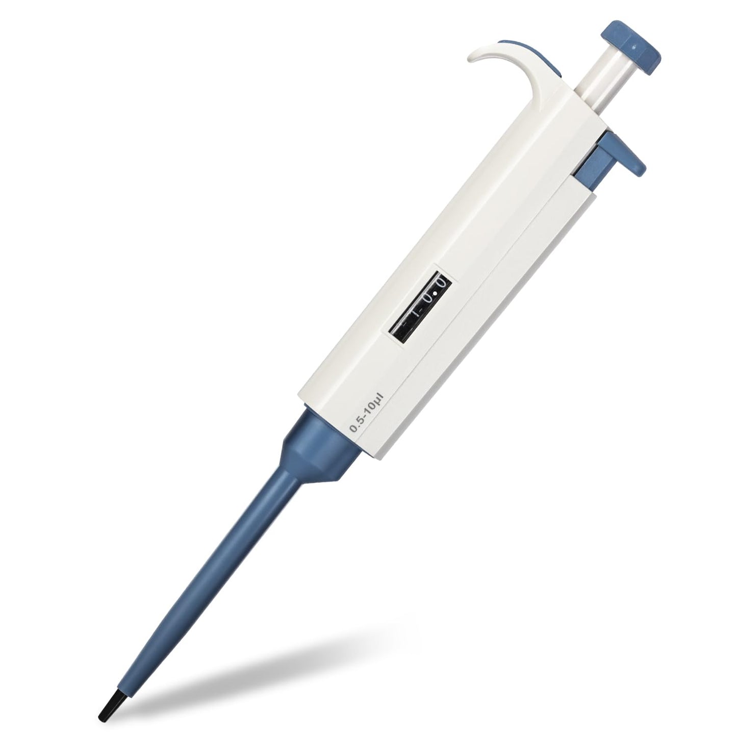 Micropipette 0.5-10ul, Adjustable Pipettor for Laboratory, Single Channel Lab Pipette,Half-Autoclavable