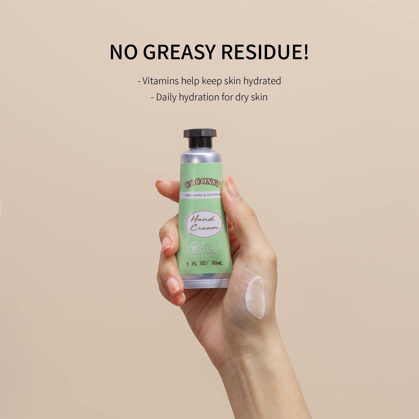 BODY & EARTH # LOVE Hand Cream Gift Set Hand Lotion Sets for Women Gift, Mothers Day Gifts for Mom Gifts, Pack of 6 Advanced Repair Hand Cream for Dry Hands Non-greasy Best Birthday Gifts for Women