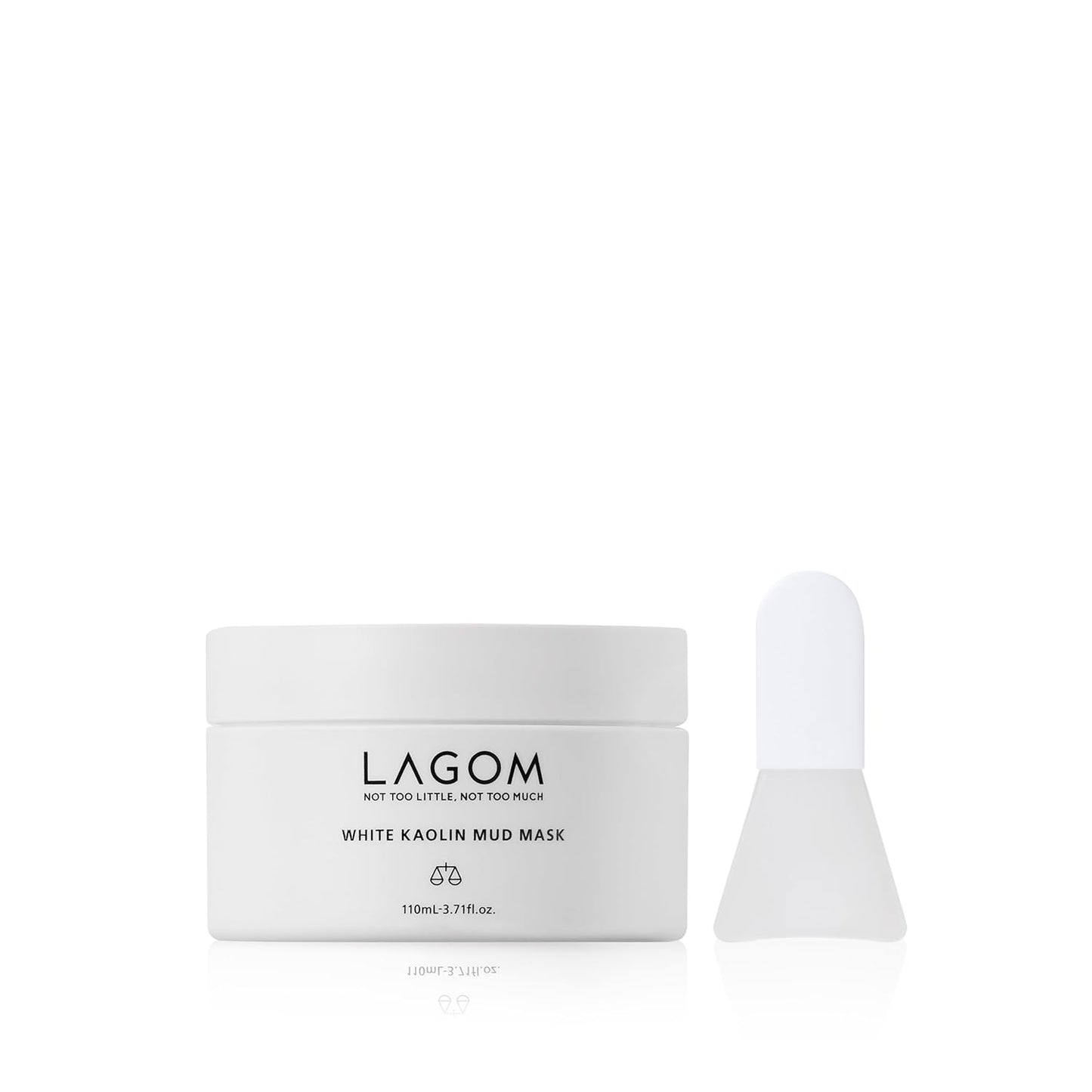 LAGOM White Kaolin Mud Mask for Blackhead Care, Purifying Pore, Dermatologically Tested, for Makeup Boosting 3.3 Fl Oz
