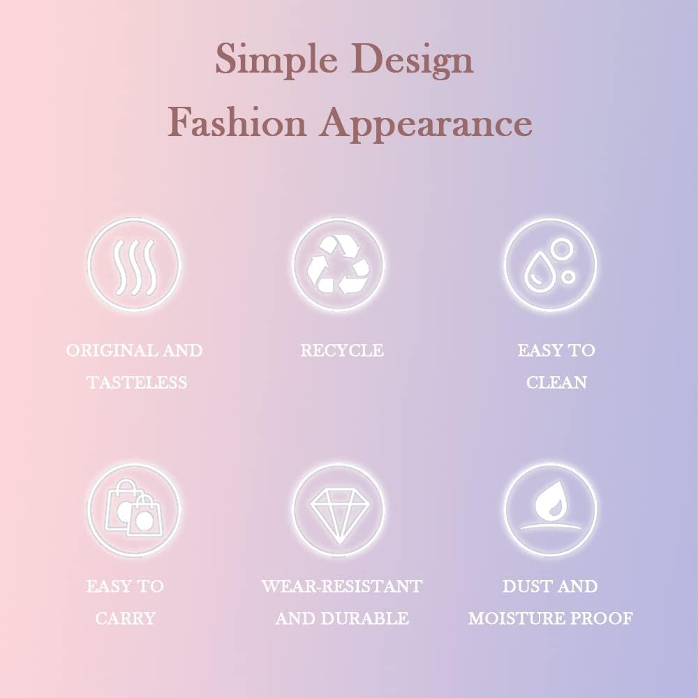 Leak-Proof DIY Travel Airless Pump Jar, 15/30/50ml Refillable Vacuum Bottle Dispenser for Creams/Lotions, Portable Cosmetic Container with Push Down Pump Dispenser (White, 15ml+15ml)