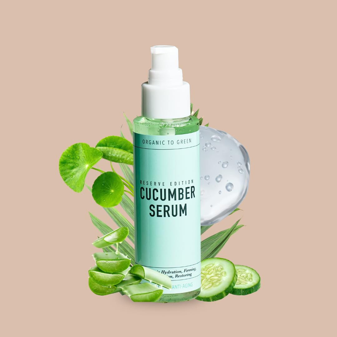 Organic To Green Jade Crystal Gem Facial Mask,100% Natural Stone Facial Mask for Spa Skincare Beauty Tools for Puffy Eyes, Dark Circles, with Cucumber Face Serum - Reusable