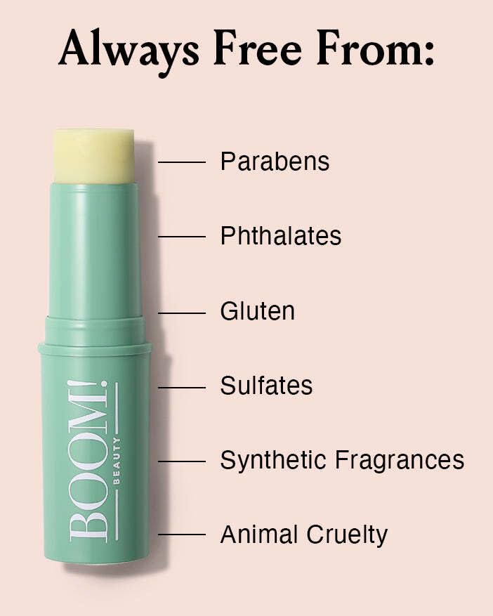 Boomstick GLO ® Hydrating Face Balm Stick for Mature Skin with Olive Oil, Beeswax & Honey - Natural-Looking Dewy Glow - Multibalm Brightener to Moisturize Face, Lips, Under Eye and More