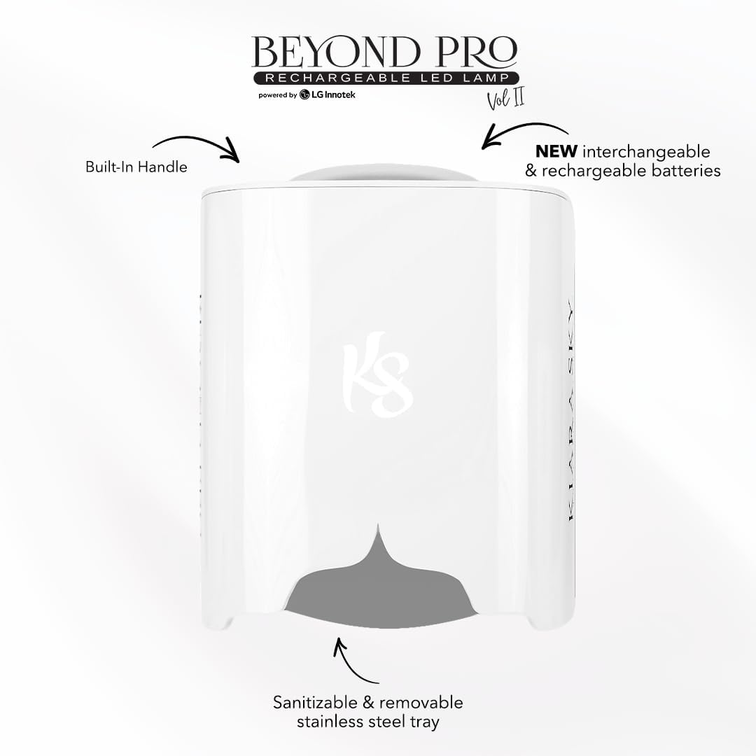 KIARA SKY Beyond Pro Rechargeable LED Lamp Vol II - White