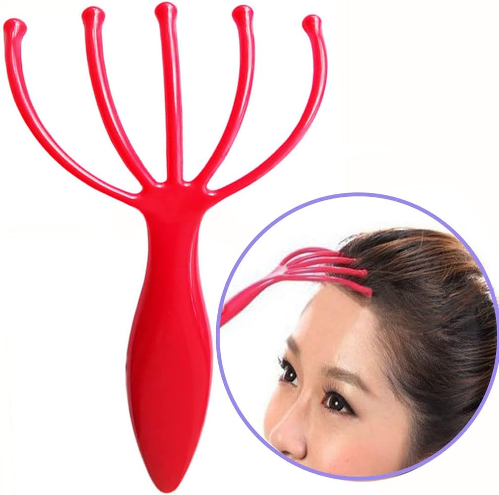 Head Massager, Hand held Scalp Massager, Deep Relaxation & Stress Reduction Suitable for Home/Office/Travel or as a Festival Gift