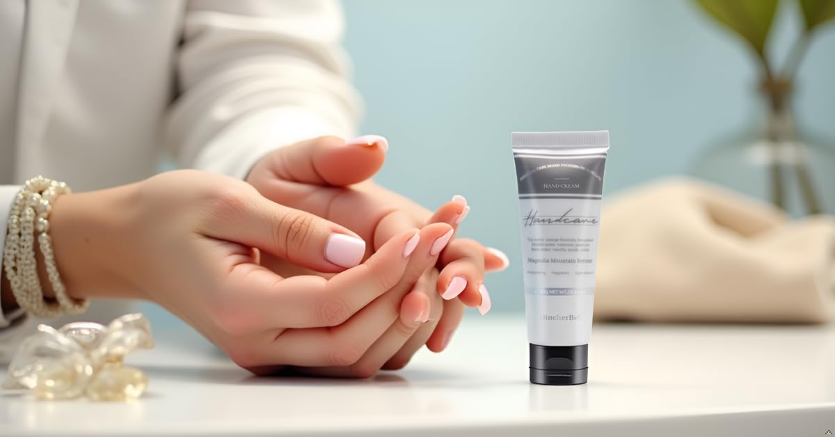 6 Pack Travel Size Hand Cream Set - 1 oz Moisturizing Lotion for Dry Cracked Hands, Magnolia Mountain Retreat Scented Hand Lotion Gift for Women, Nurses, Teachers, Bridesmaids