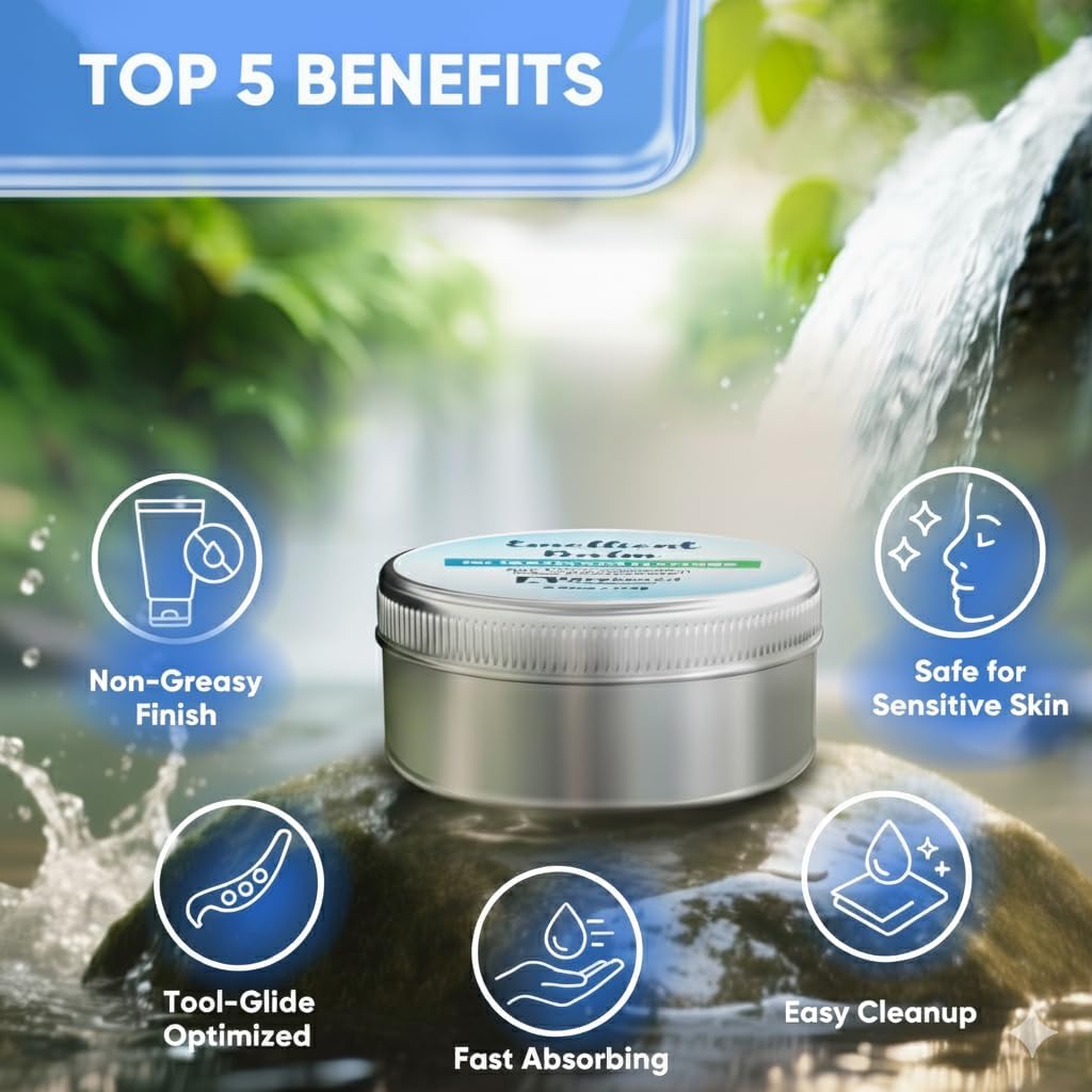 Myofascial Releaser Massage Tools Emollient Balm - Natural Essential Massage Oil - Myofascial Release Tool Massage Cream for Massage Therapy, IASTM Tool Muscle Rub Ultra Strength, Gua Sha Tool Partner