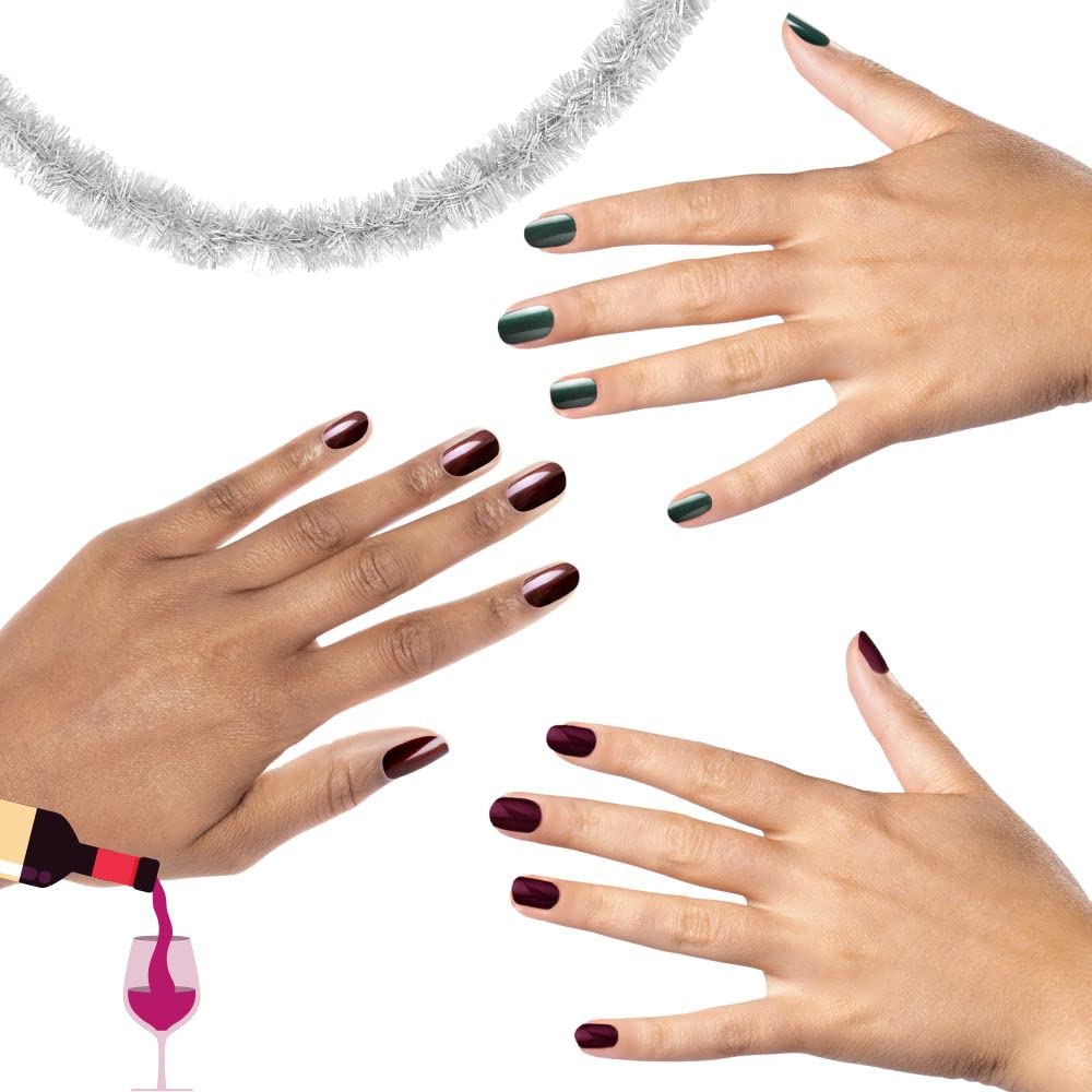 duri 10 True Red Nail Polish, Bright Perfect Red, Full Coverage, Glossy, Fast Drying, Lasting, Fats Drying, 0.45 Fl Oz