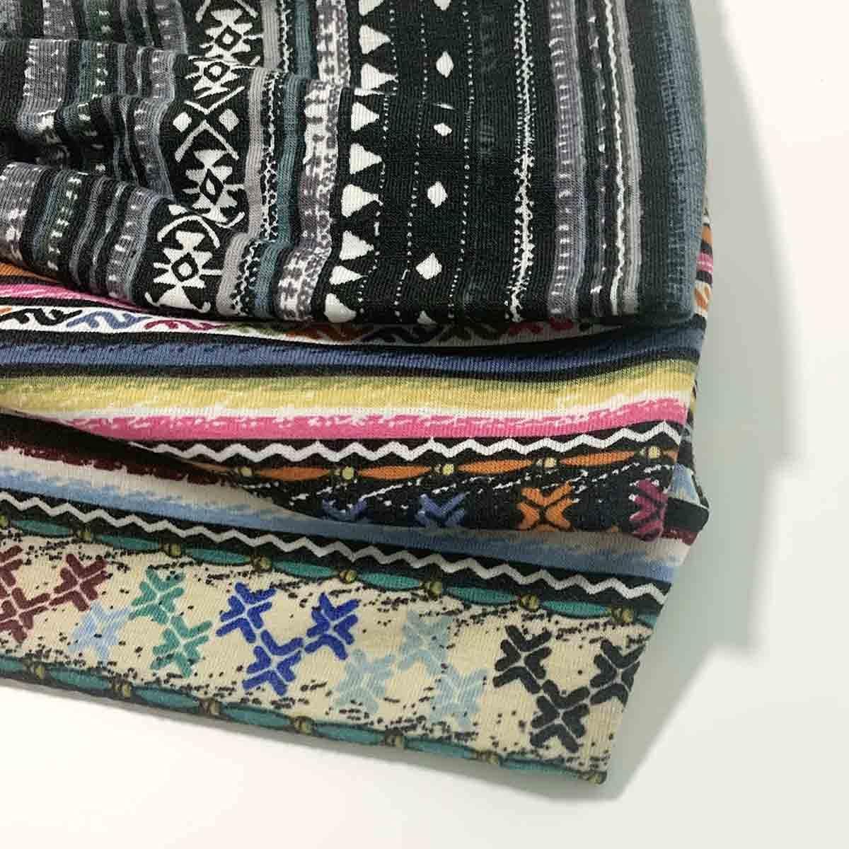 K-Elewon 3 Pack Women Wide Elastic Head Wrap Headband Sports yoga Hair Band