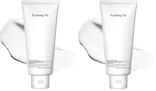 Pyunkang Yul Cleansing Foam - Korean Facial Wash for All Skin Types - Zero-irritation Face Washer extracted from Coconut - Moisturized Skin & Creating Moisture Barrier after Cleansing - 5.1 Fl. Oz