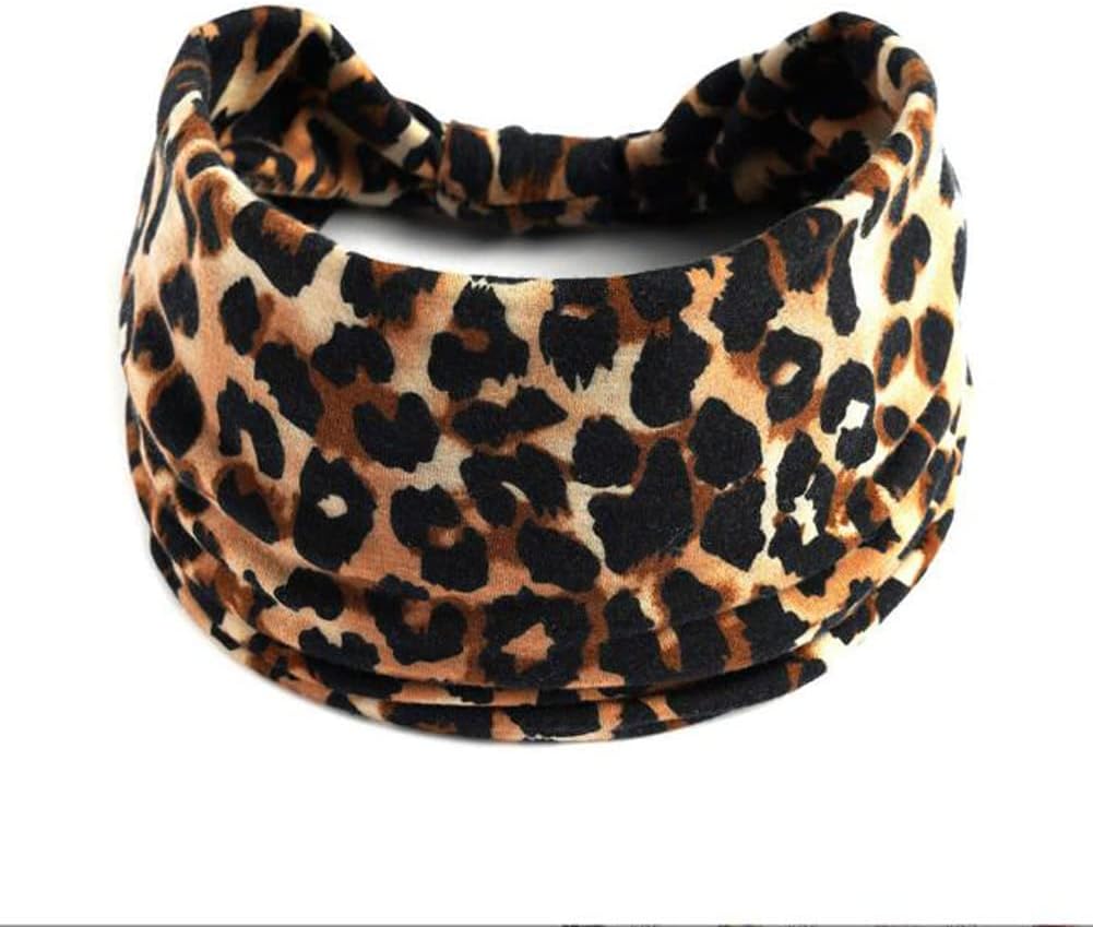 K-Elewon 3 Pack Women Wide Elastic Head Wrap Headband Sports yoga Hair Band