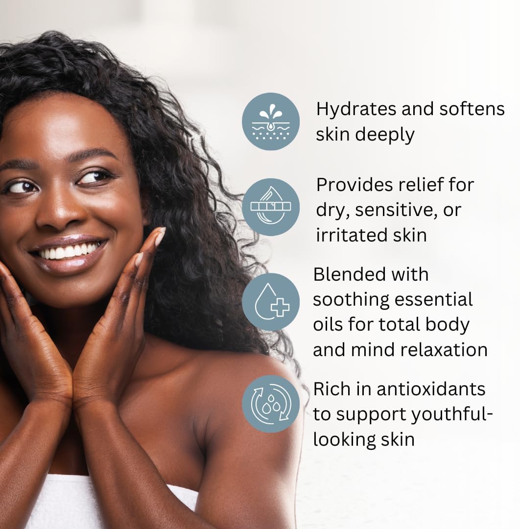 Best of Nature Lemongrass and Sage Massage Oil Blend - Non-Greasy Aromatherapy Massage Oil for Body, Skin & Face, Crafted with Pure Essential Oils (640 fl oz)