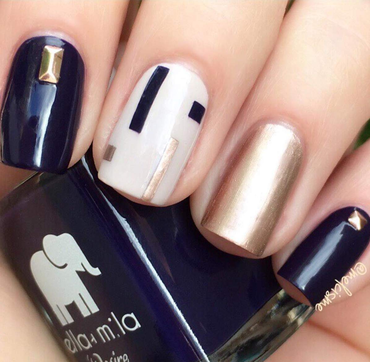 ella+mila Nail Polish, Desire Collection - Bite Me