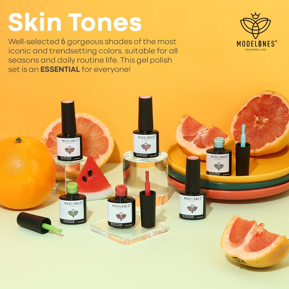 modelones Top Base Coat Nail Polish