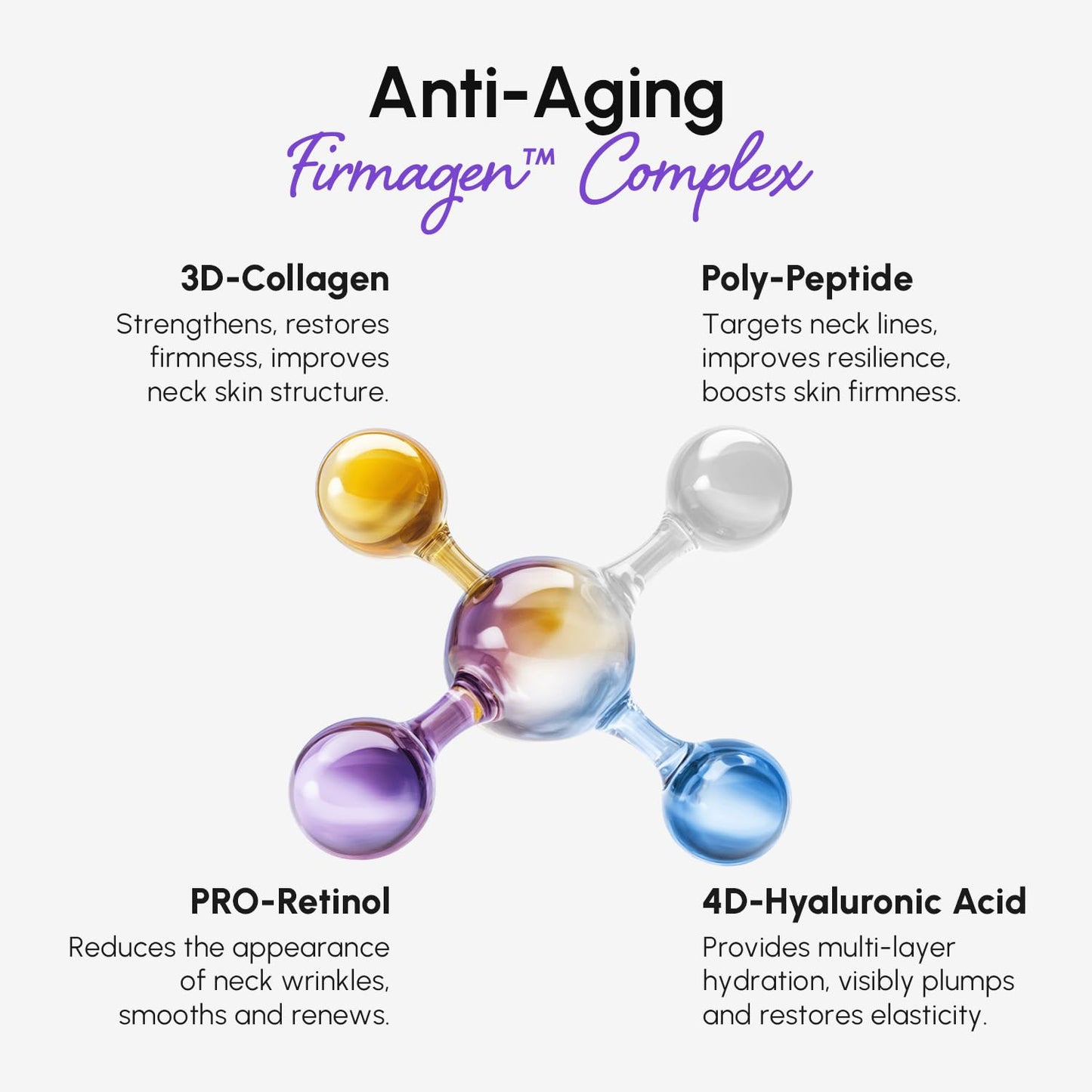 MAREE Neck Cream with Face Roller – Neck Creams For Tightening and Firming – Pro Retinol & AH-8 Firming Neck Cream Roller - Face Double Chin Wrinkle Cream for Women - Crema Reafirmante Para el Cuello