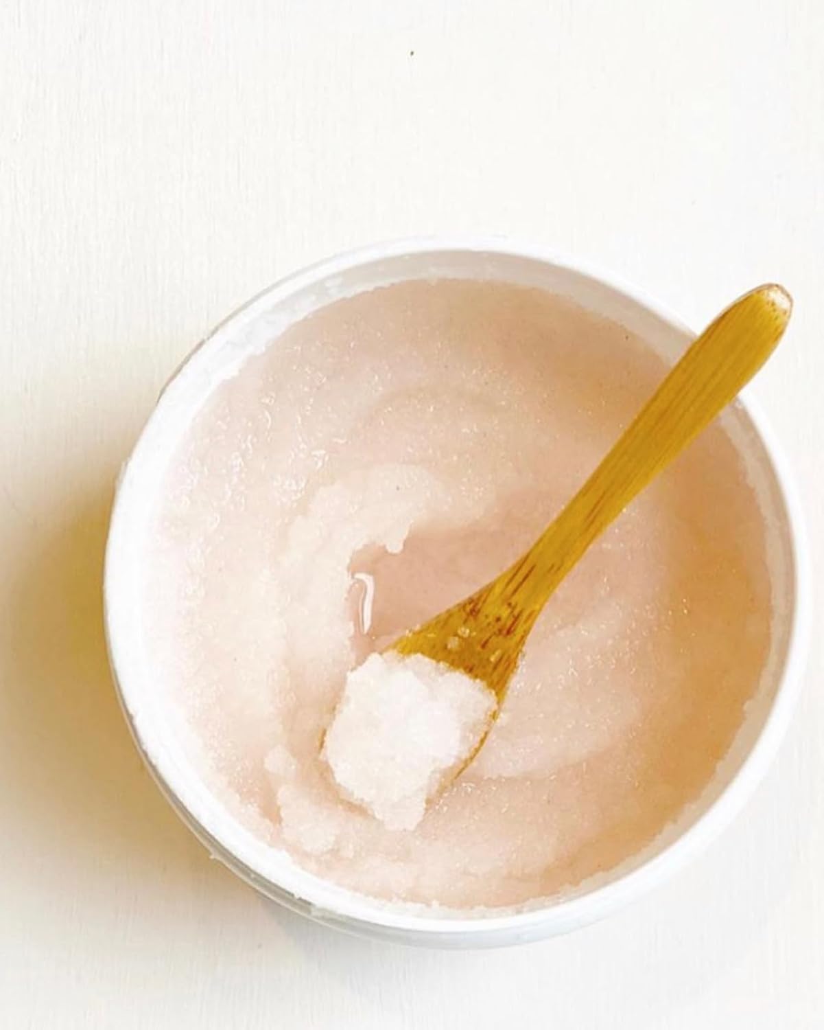 ASUTRA Dead Sea Salt Essential Oil Body Scrub Exfoliator (Vitamin C), 16 oz - Ultra Hydrating, Gentle, & Moisturizing - Coconut, Sweet Orange, Grapefruit, and Lemon Oils – Pink Himalayan Salt