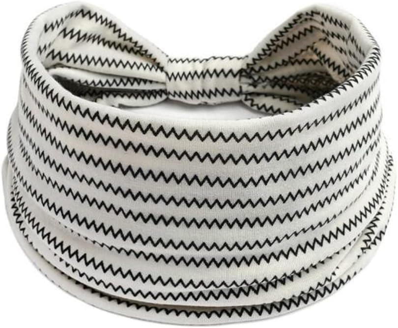 K-Elewon 3 Pack Women Wide Elastic Head Wrap Headband Sports yoga Hair Band