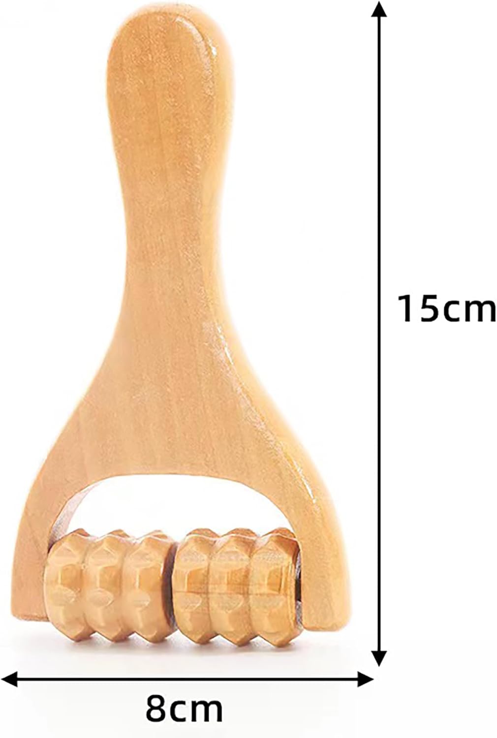 Wooden Massage Roller ，Roller Massager Tool，Wooden Massage Tool for Foot and Back