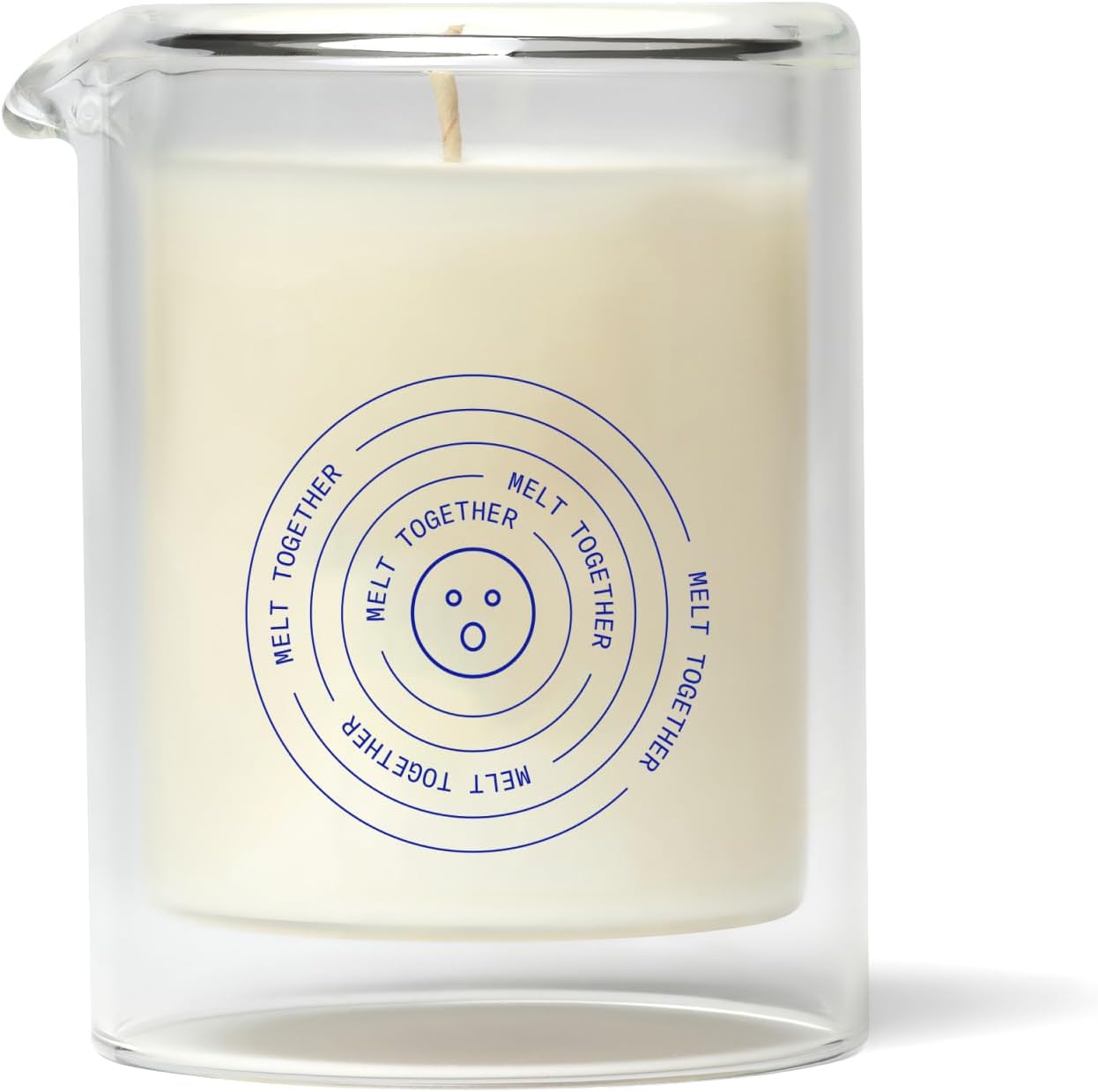 Dame Products Massage Oil Candle - Plant-Based with Kava Kava - Moisturizing and Relaxing - Melt Together Scent