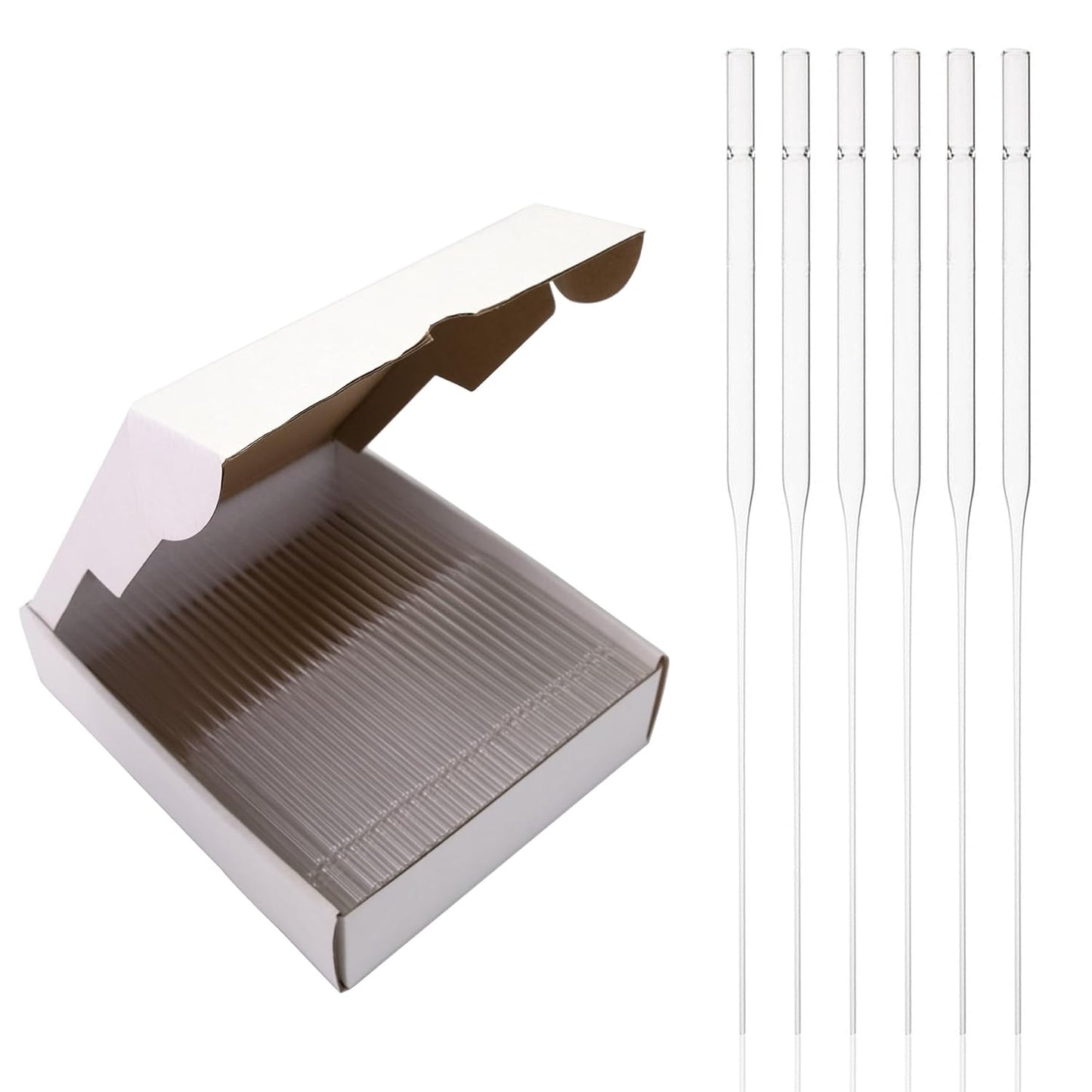 ALWSCI Borosilicate Glass Pasteur Pipette,Convenient pipetting,Essential Oils,Sample Handling,250pcs