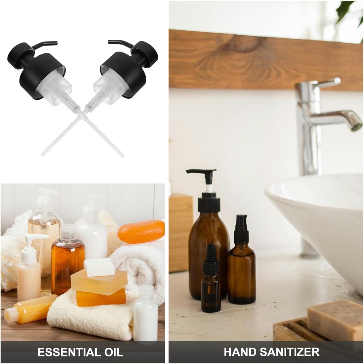 Ciieeo 2pcs Foam Soap Dispenser Pump Head Lotion Bottle Pump Dispenser Pump Soap Dispensers Pump Shampoo Bottle Pump Replacement Shampoo Pump Pumps for Shampoo Bottles Soap Pump