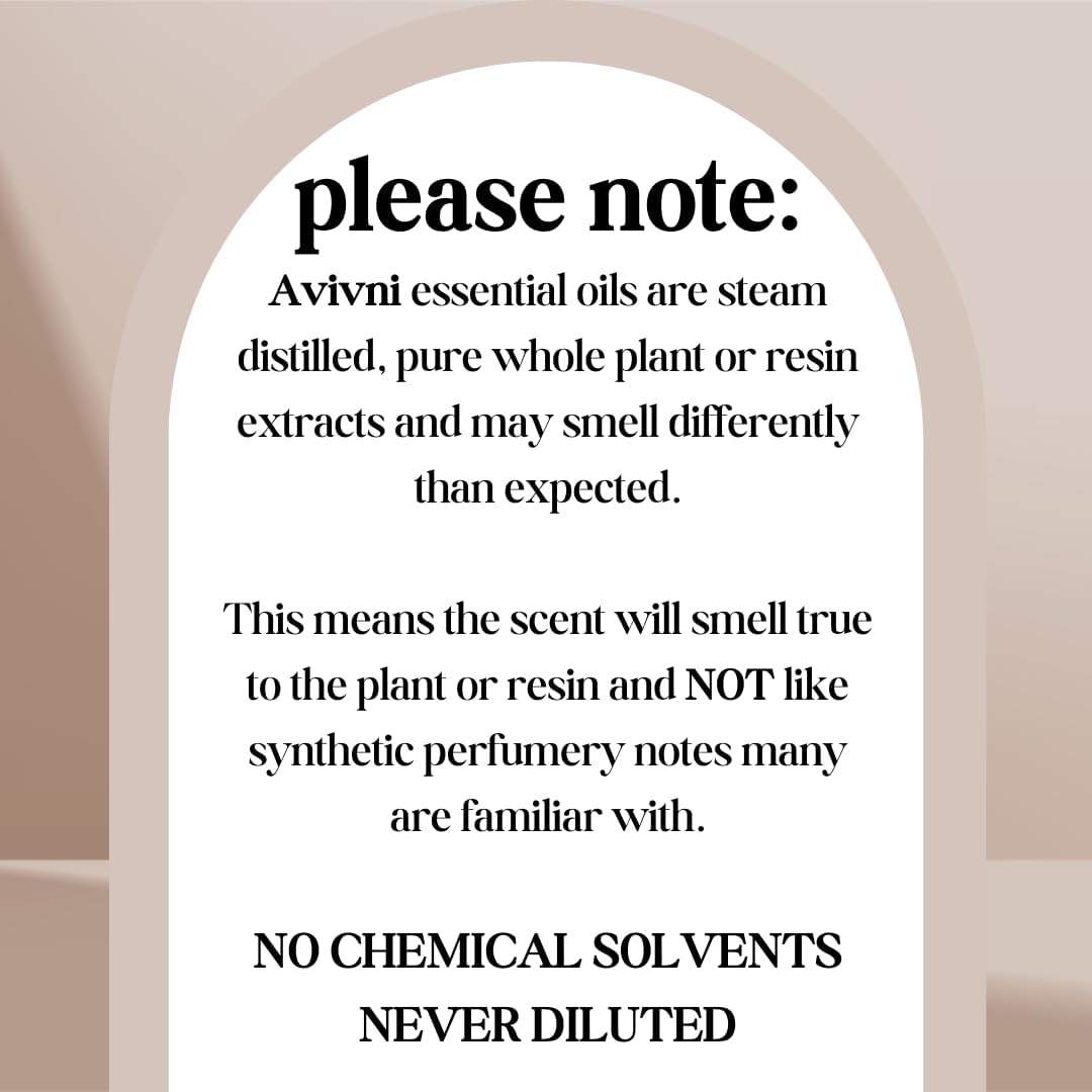 Avivni Rose Otto Essential Oil - 100% Pure & Natural, Undiluted for Aromatherapy, Hair, Diffuser (0.33oz - 10ml)