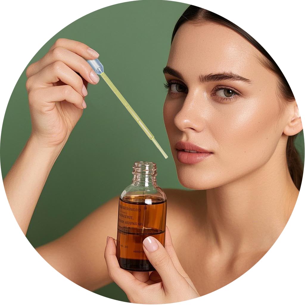 1mL Pipettes Dropper 100PCS, Premium Disposable Plastic Transfer Pipette for Essential Oils, Lab, Health Care, Crafts, Measuring and Transferring a Variety of Liquids - Eye Dropper