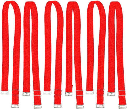 3 Pairs Adjustable Non-Slip Bra Straps Replacement for Women