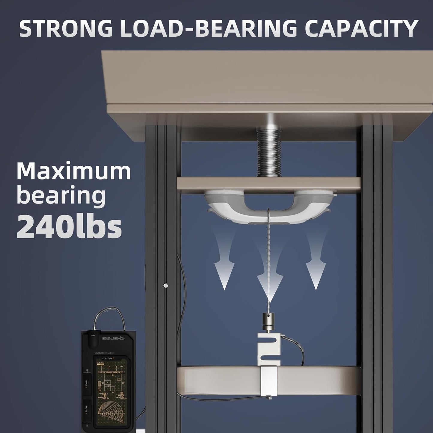 Grab Bars for Bathtubs and Showers Glow in The Dark, 12 inch Suction Grab Bar, Shower Handle Safety Grip Handrail for Seniors and Elderly, Removable Waterproof No Drilling, Grey