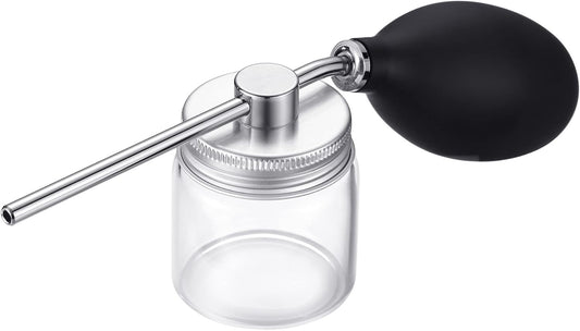 Aethland Powder Spray Bottles, Hair Building Fibers Spray Bottle,Applicator Portable Hairdressing Tools, Refillable Hair Fiber Applicator Salon Hair Styling Supplies