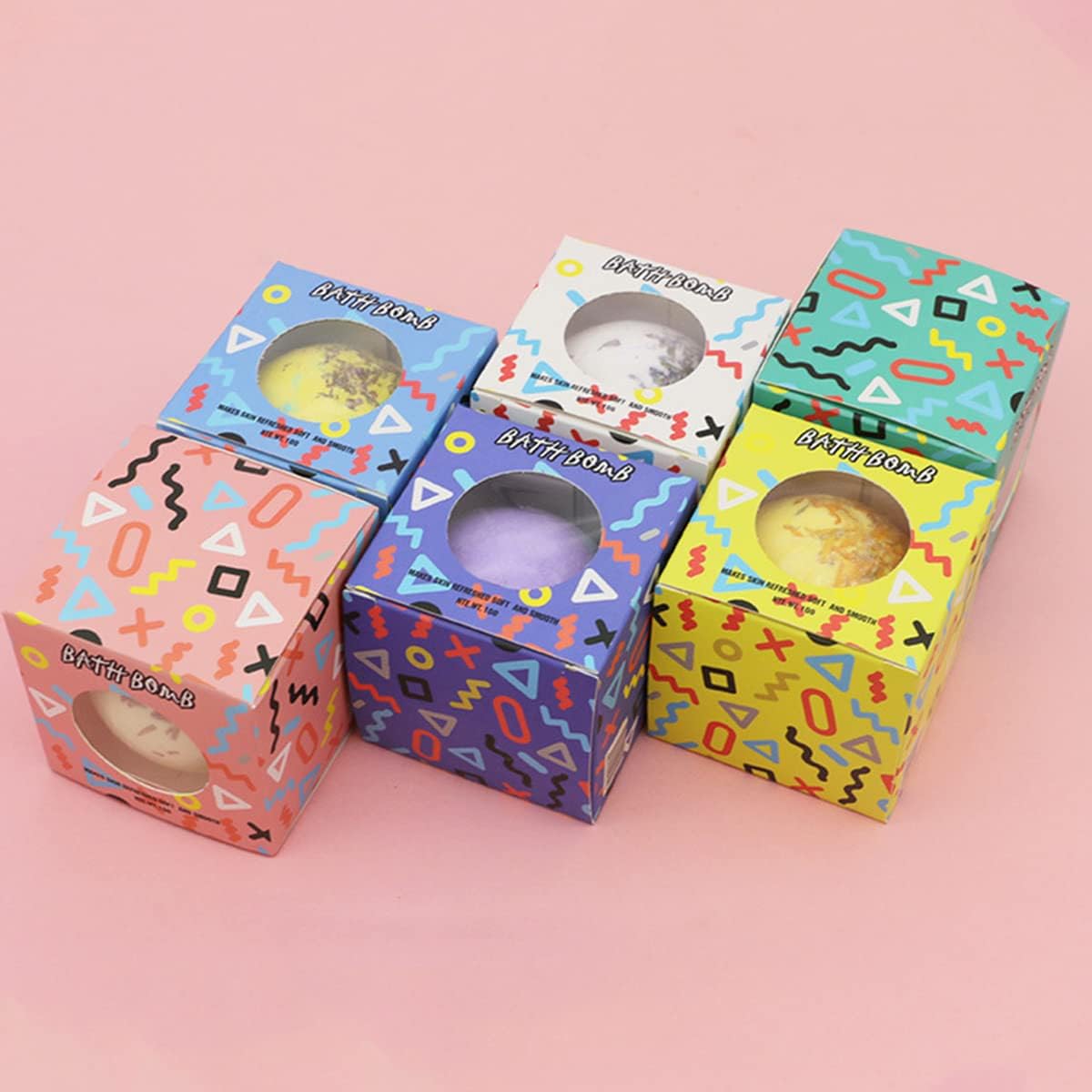 Dried Flower Bath Salt Balls,Lavender Extract Essential Oils,Moisturizing Dry Skin,Fizzy Spa,Relaxation,Self Care,Relaxing,Bubble Bath Bomb Gifts Idea for Men Women