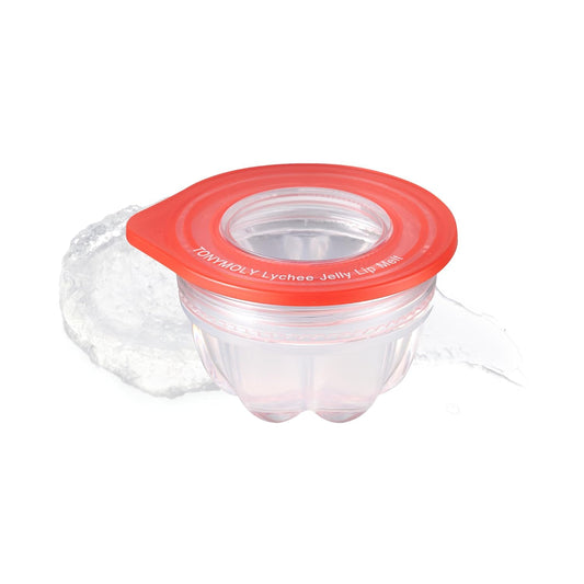 TONYMOLY Jelly Lip Melt – Lychee Lip Balm Treatment, Moisturizing & Hydrating Jelly Formula, Nourishing Lip Care with Vitamin C, Non-Sticky Gloss Finish, 0.31 oz