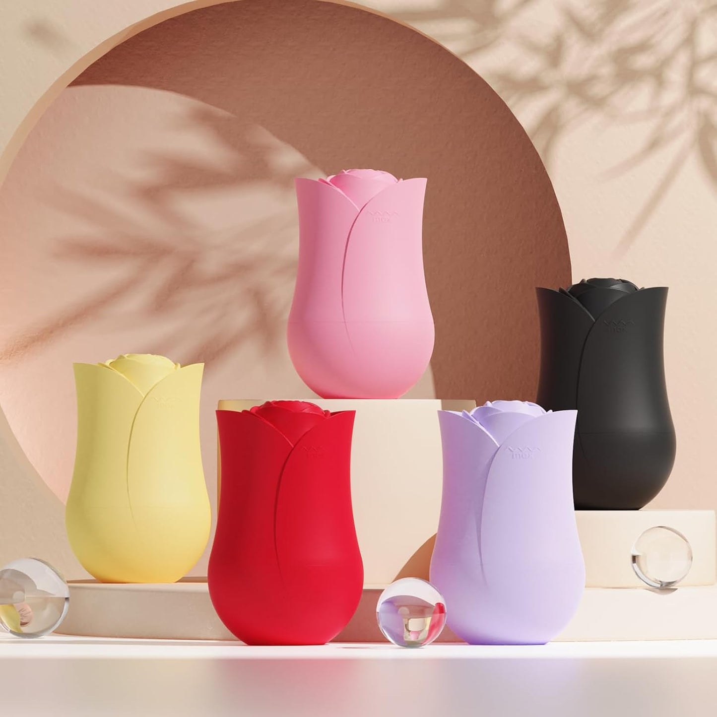 Silicone Ice Mold Facial Rollers, Care Tools Massager for Face, Eyes, Neck, Relieve Fine Lines and Wrinkles, Beauty Ice Roller Skin Care Tools Gifts for women Gift