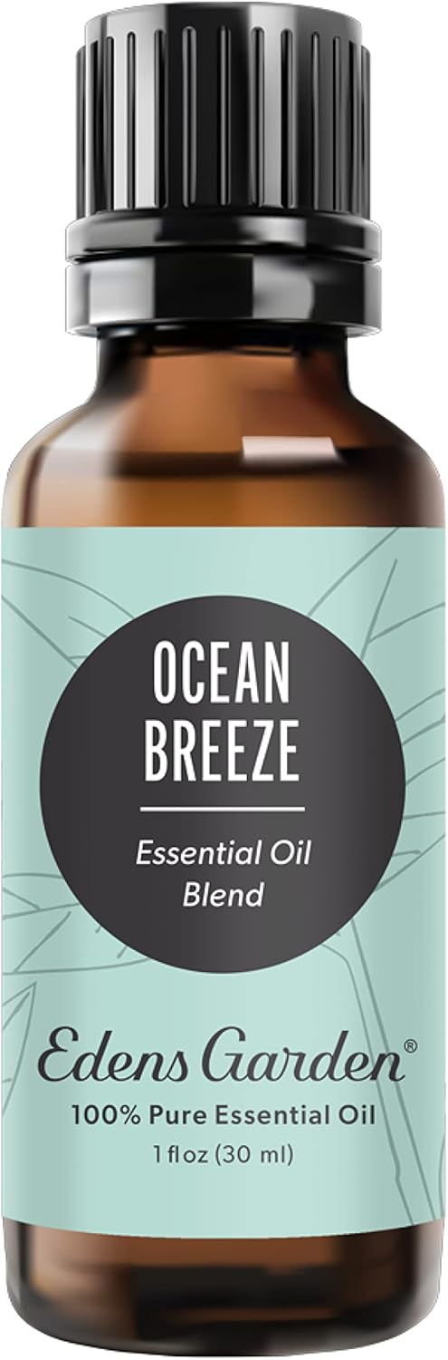 Edens Garden Ocean Breeze Essential Oil Blend- 100% Pure Premium Grade, Undiluted, Natural, Therapeutic, Aromatherapy, The Best for Candle, Laundry, Humidifiers 30 ml (1 fl oz)